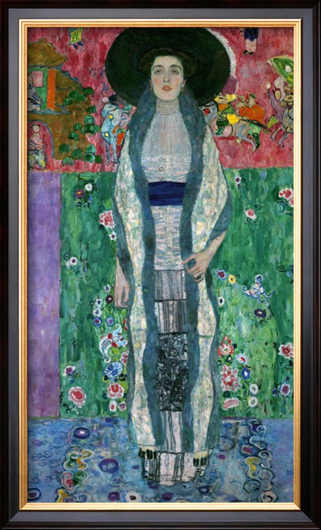 MRS, ADELE BLOCH BAUER II, CIRCA 1912 - Gustav Klimt Paintings
